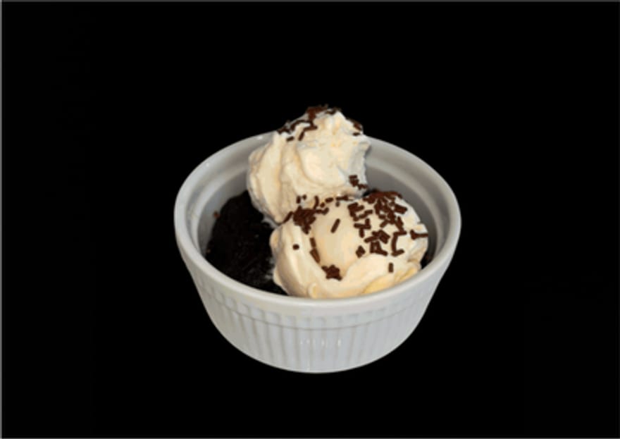 Warm Brownie Cup